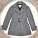 XS Banana Republic Grey Belted Wool Blend Pea Coat