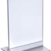 Azar Displays 102733 Clear Acrylic Double Sided Sign Holder 5.5 x 8.5 Verti...
