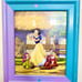 Disney Snow White & The Seven Dwarfs Framed Art Lithograph Wall Hanging Decor