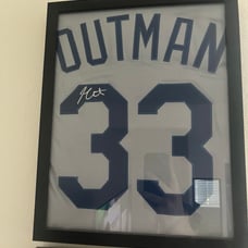 James Outman Autographed Jersey