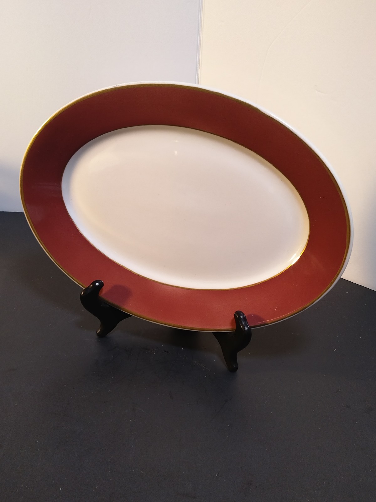 Homer Laughing 11 inch oval serving platter