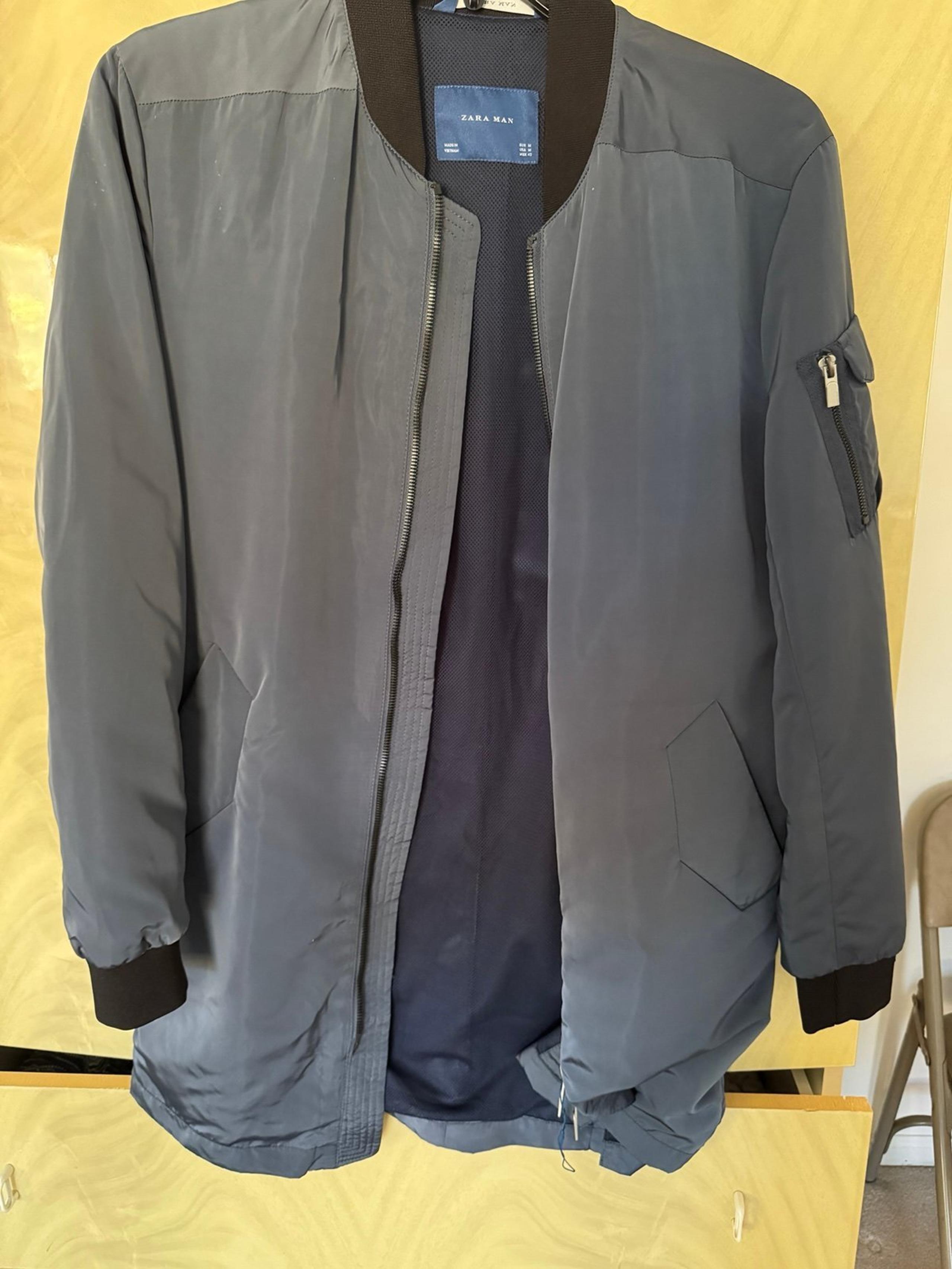 Zara Mens Trench Coat