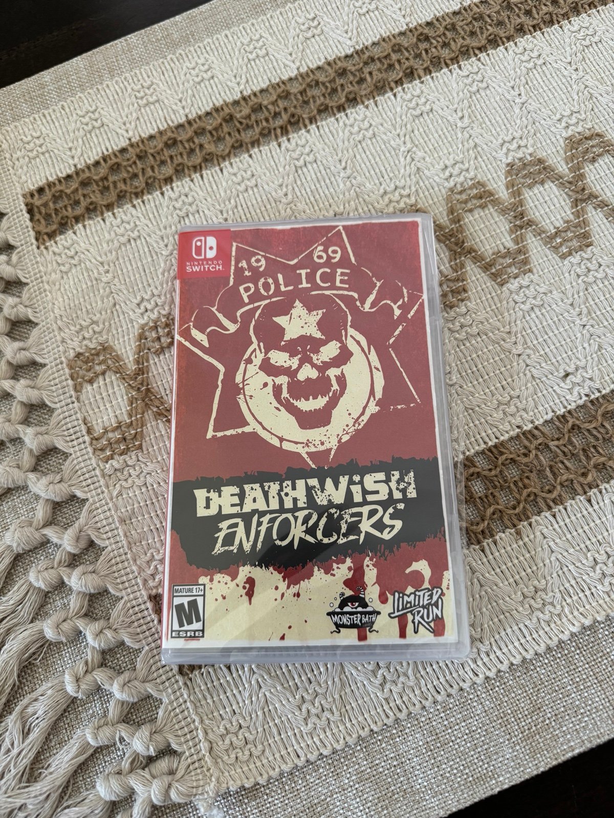 Deathwish Enforcers (Nintendo Switch, Limited Run Games #185) Sealed