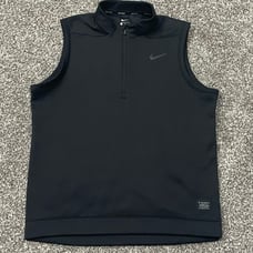 Men’s NIKE GOLF Black Polyester Golf Vest - Size Large