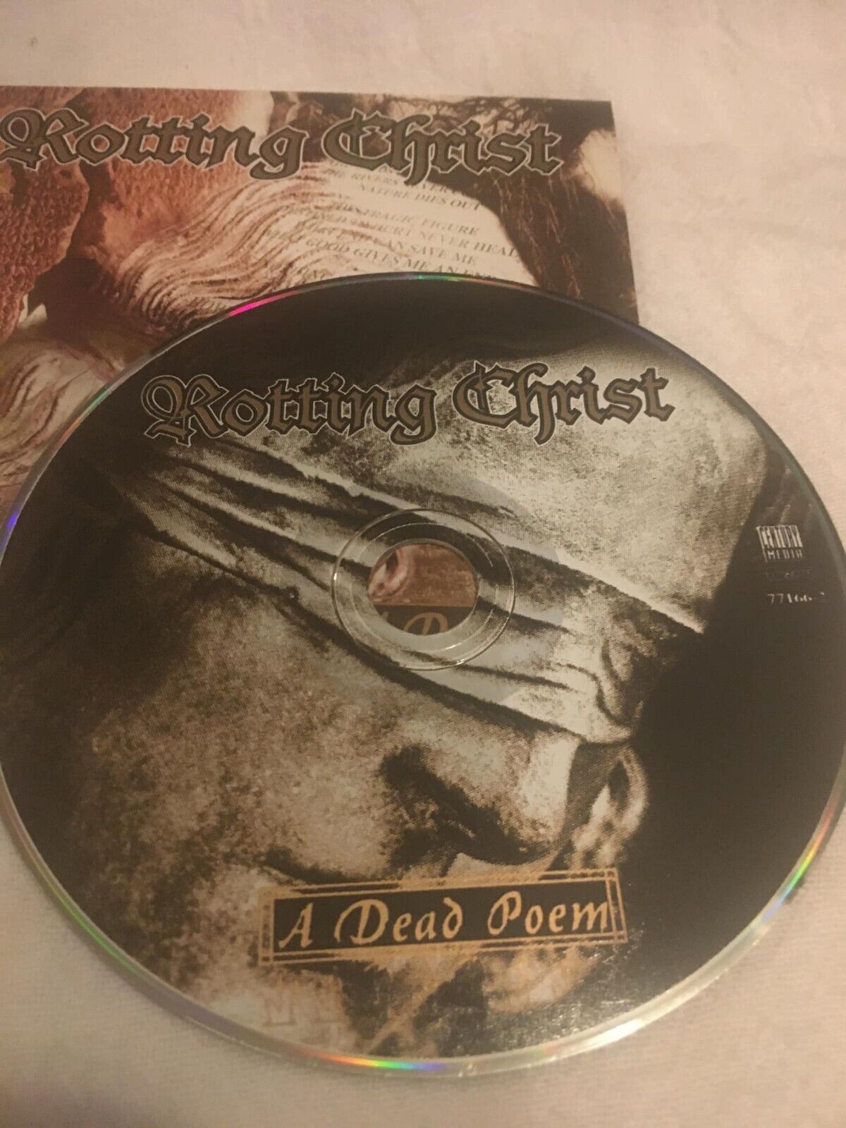 ROTTING CHRIST 'A Dead Poem' Promo CD