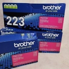 Set Of 4 TN223M /TN223C Genuine Brother Magenta /Cyan Toner Cartridge