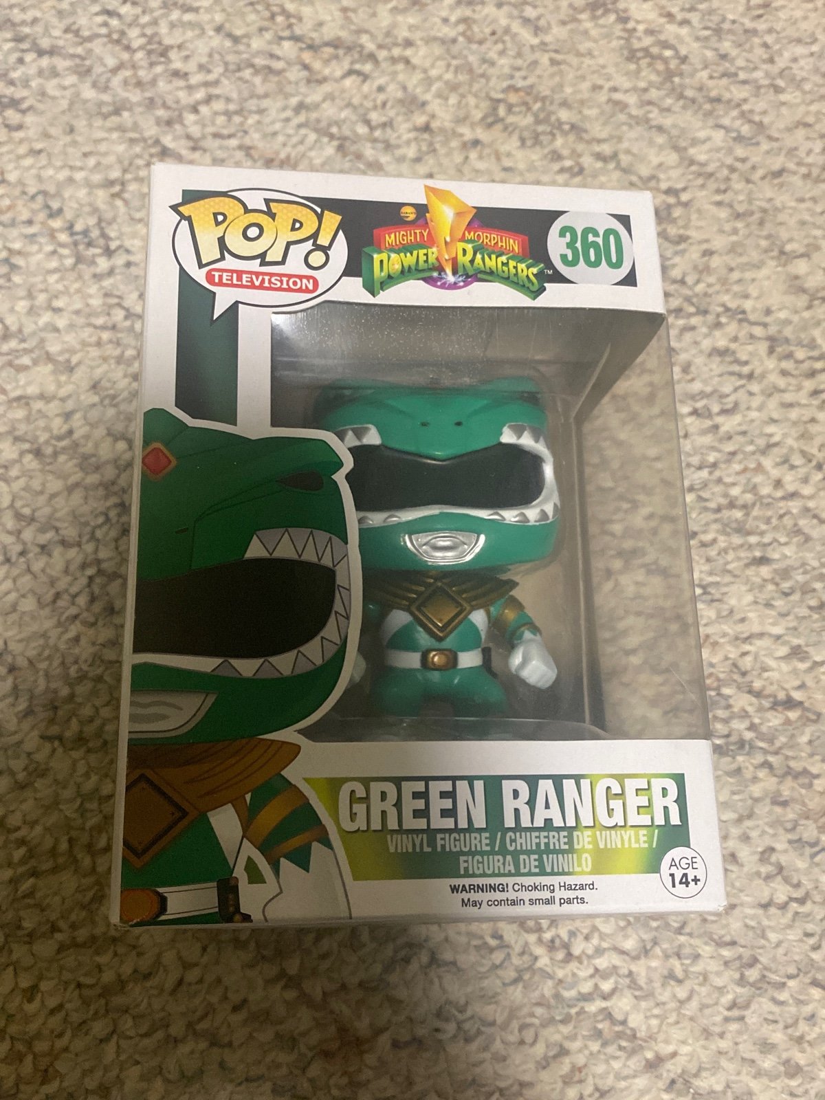 Green Power Ranger w/ Dragon Shield Funko Pop #360