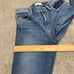 Principle Denim Innovators Crush Jeans Boot Leg Raw Hem Womens sz 29x32