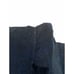 Vintage Poncho With Fringe Spanish Blue Alpaca Wool Boho Central South America