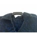 Vintage Poncho With Fringe Spanish Blue Alpaca Wool Boho Central South America