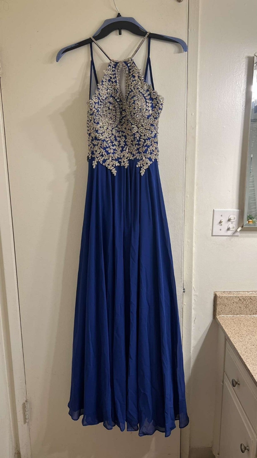 Fiesta Fashion Navy Blue Dress