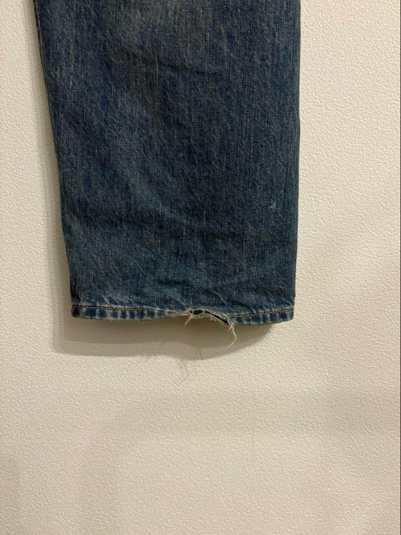 a.presse No.22 WASHED WIDE DENIM PANTS