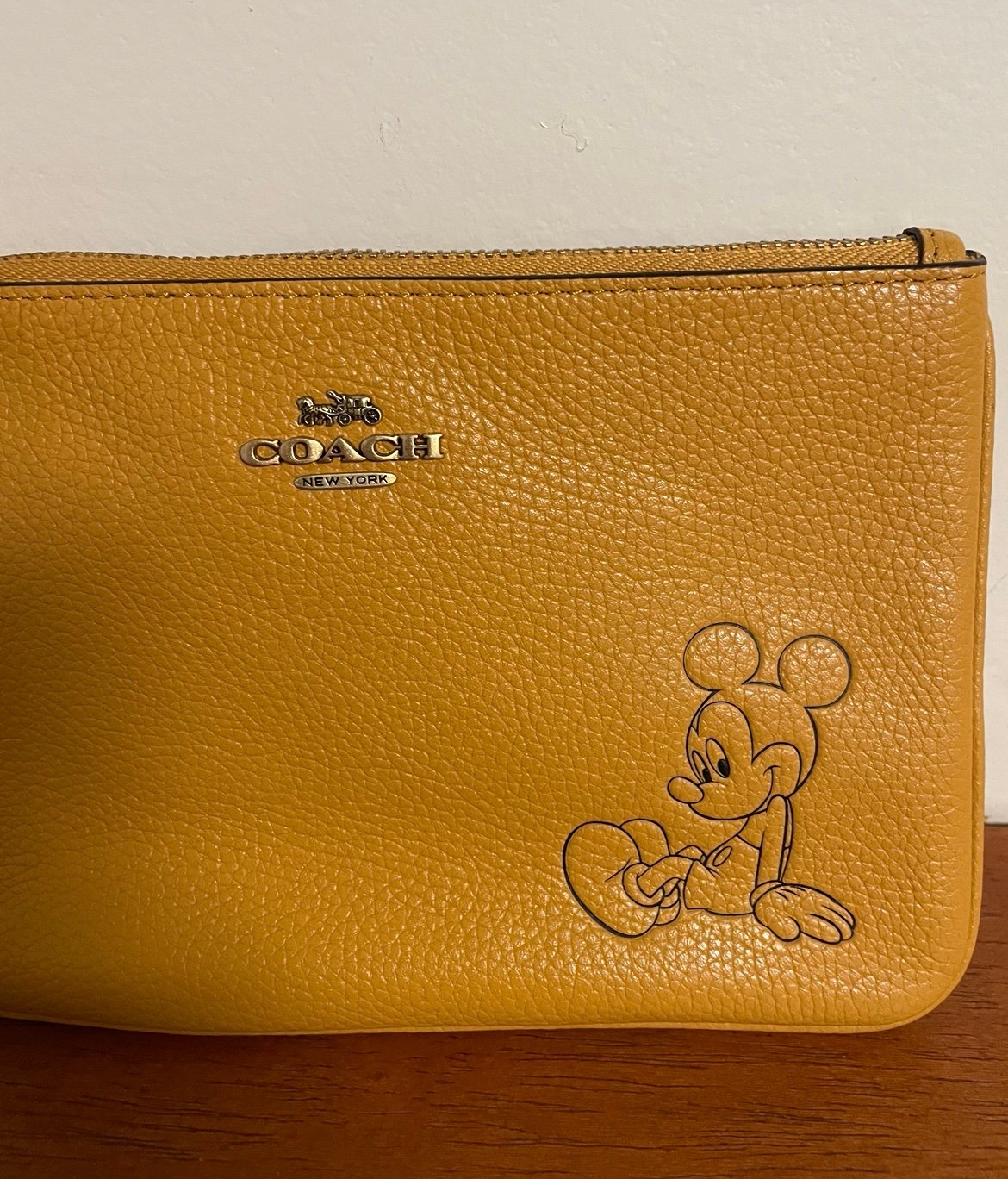 *RESERVED Disney Coach Mickey Mouse Wristlet