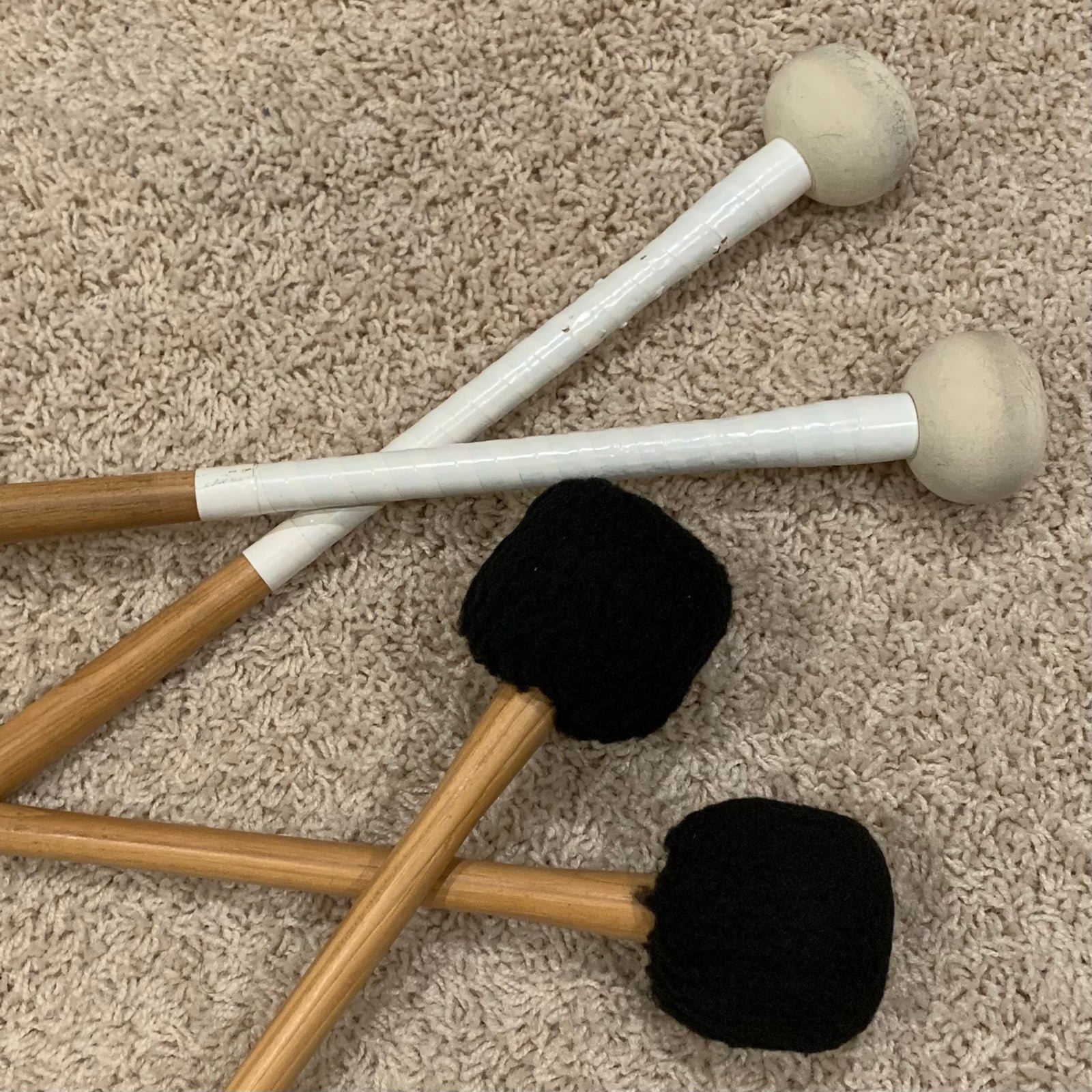 2x FBX-4 Bass Drum Mallets