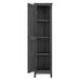 18 Farmhouse Storage Cabinet, Rustic Gray