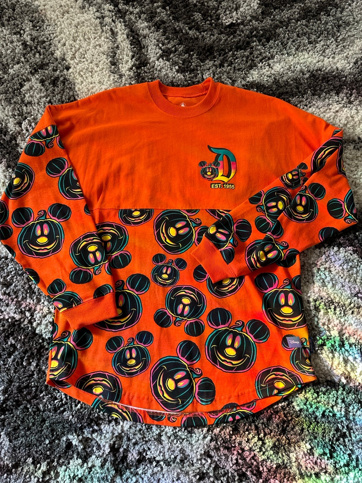 Disneyland Halloween Mickey Pumpkin Spirit Jersey