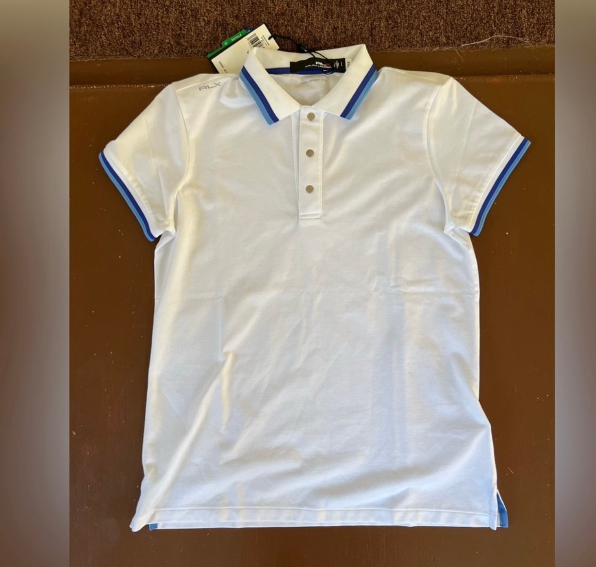 Ralph Lauren X White Golf Polo. Women’s Small. NWT