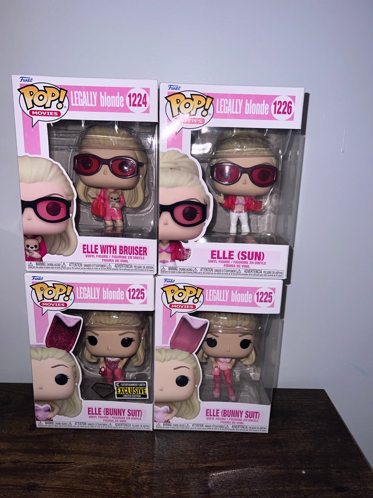 Legally Blonde Funko Pop Lot (w/ Chase)