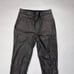 Spanx Leather-Like Ankle Skinny Pant Women S EUC Pockets Stretch Pull on Tummy