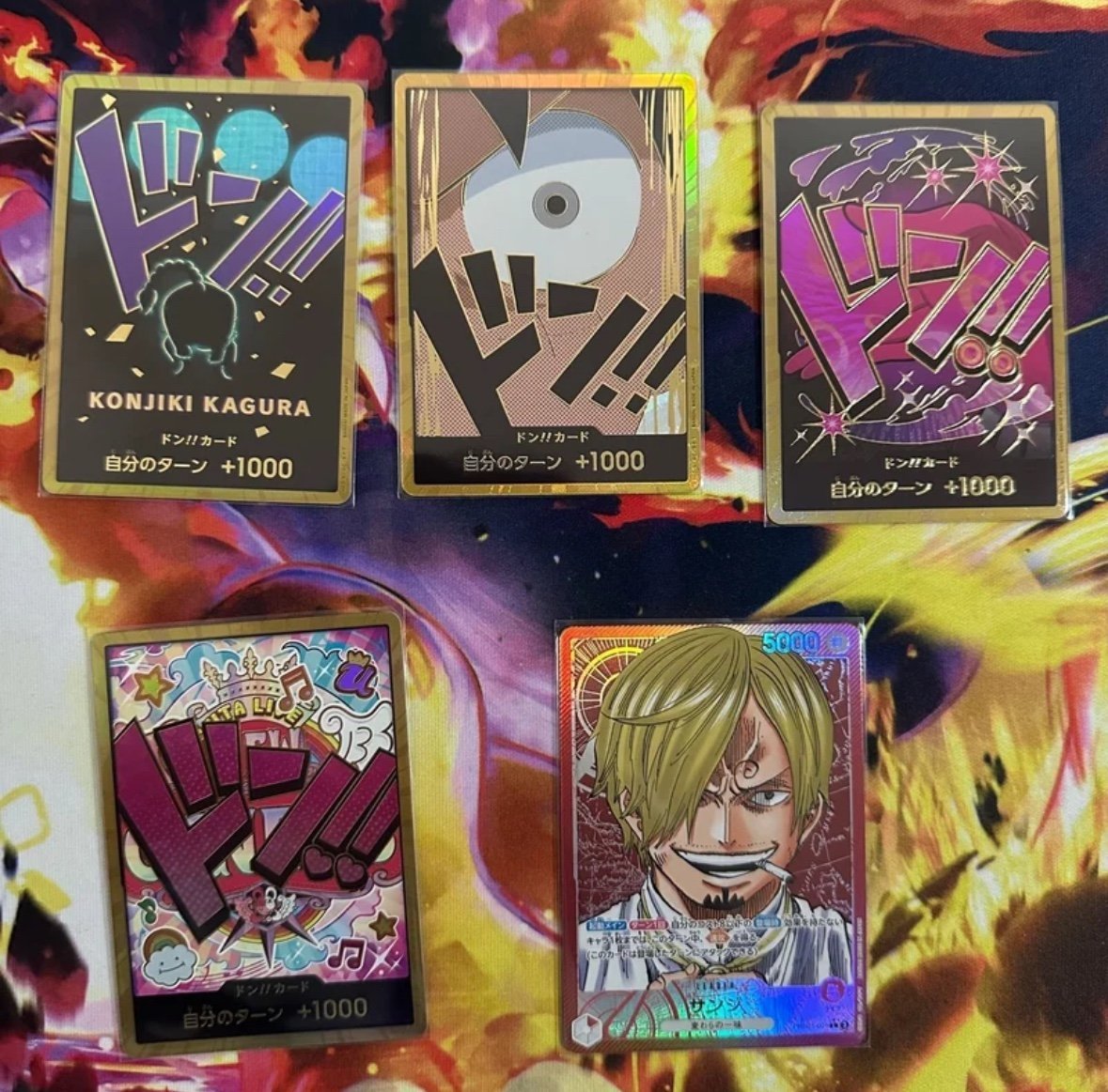 PRB01 GOLD LOT + SANJI JAPANESE