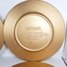 6 Pier 1 Imports Gold Leaf Heavy Charger Plates Lot 13 Holiday Set Vtg Pottery