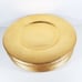 6 Pier 1 Imports Gold Leaf Heavy Charger Plates Lot 13 Holiday Set Vtg Pottery
