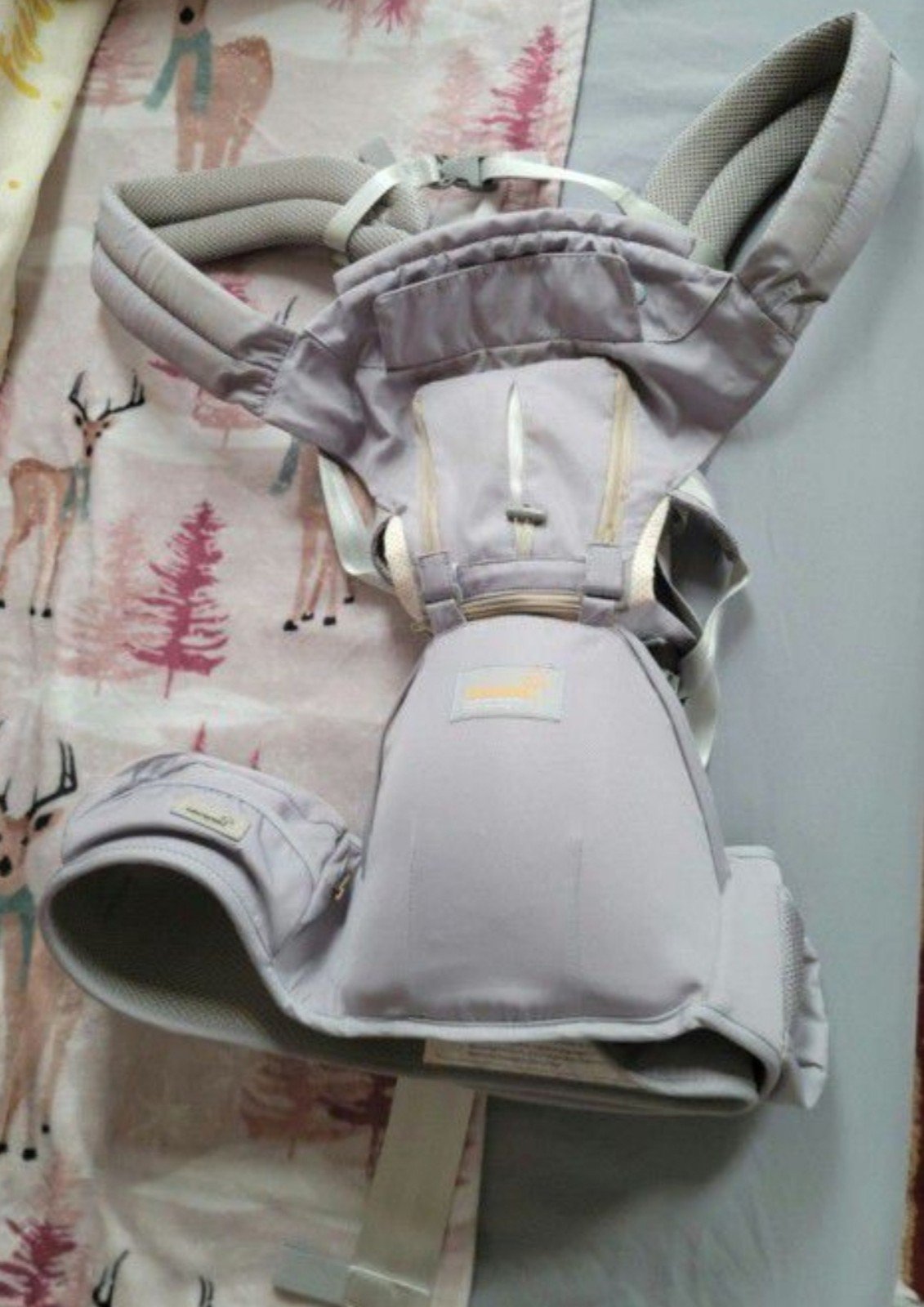 Baby Carrier Wrap Newborns To Toddlers with hip seat lumbar support