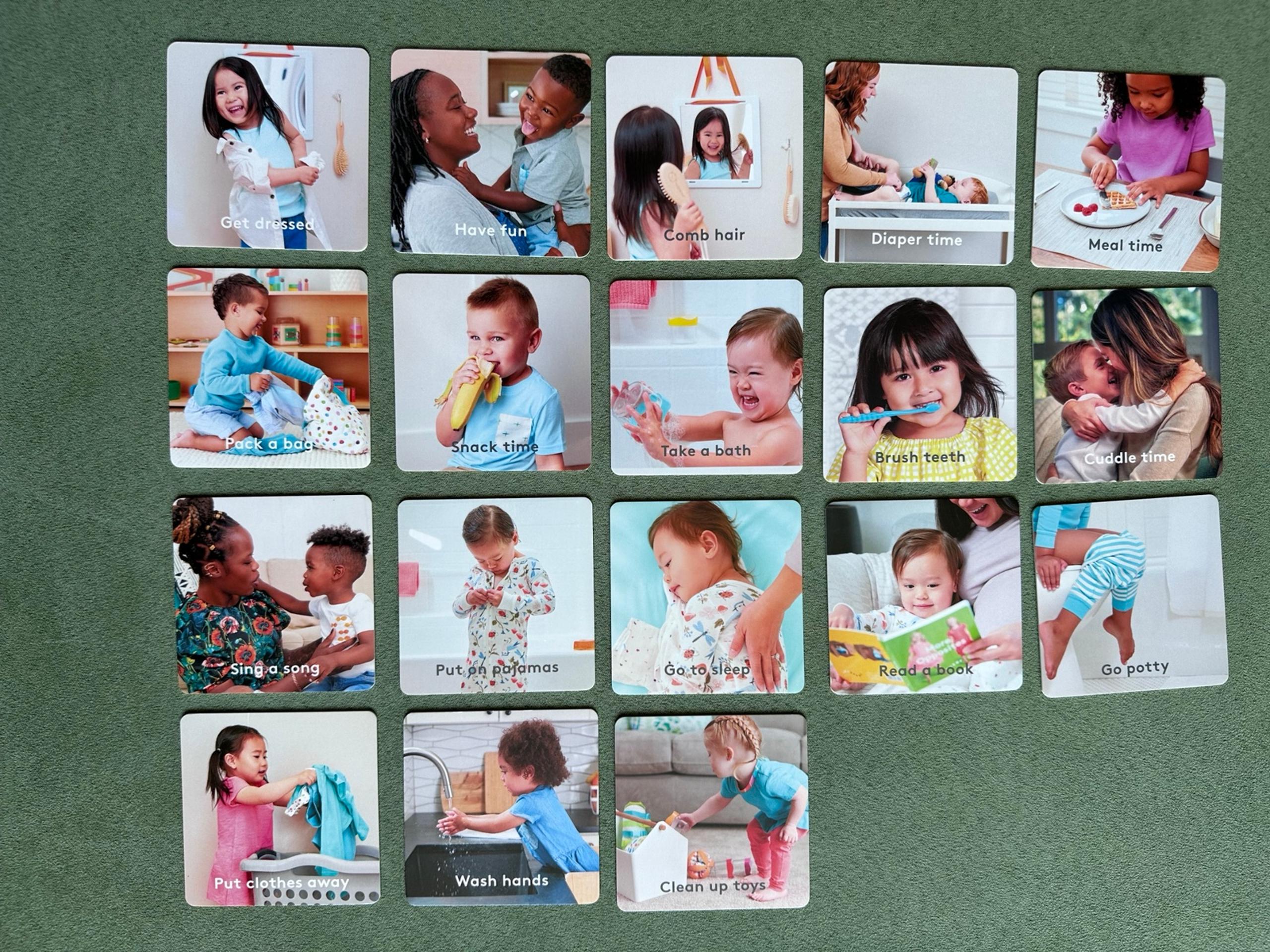 Lovevery Let's Map It Out Routine Cards