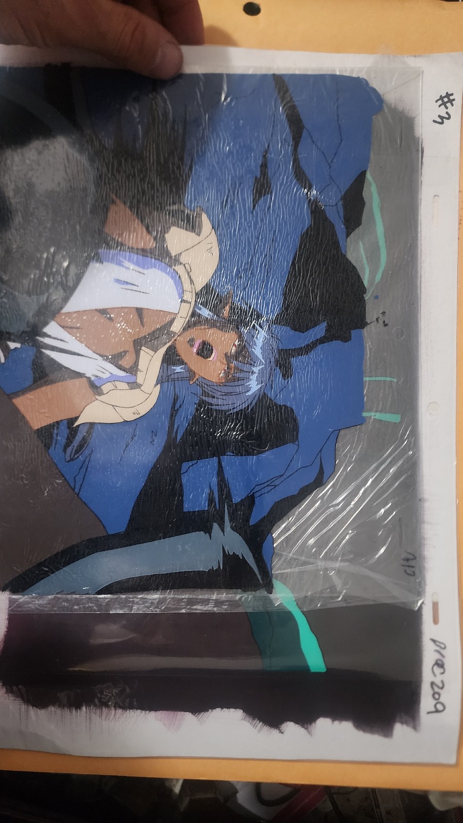 Arshes Nei anime cel from Bastard!