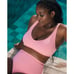 Understatement Pink Scoop Bikini Top And Bottoms Set Candy Pink M