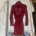 Rae Dunn HO HO HO Short Shawl Robe -Small