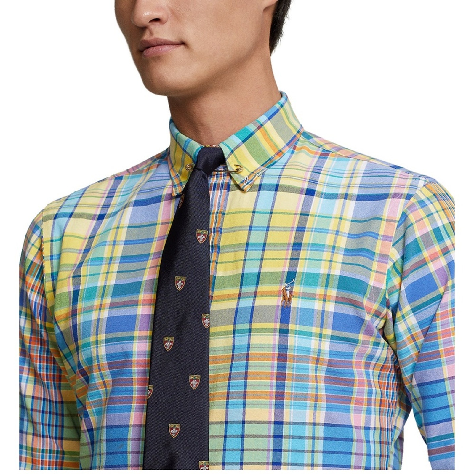 NEW Polo Ralph Lauren Shirt Button Down Classic Fit Plaid Mens Size XXL