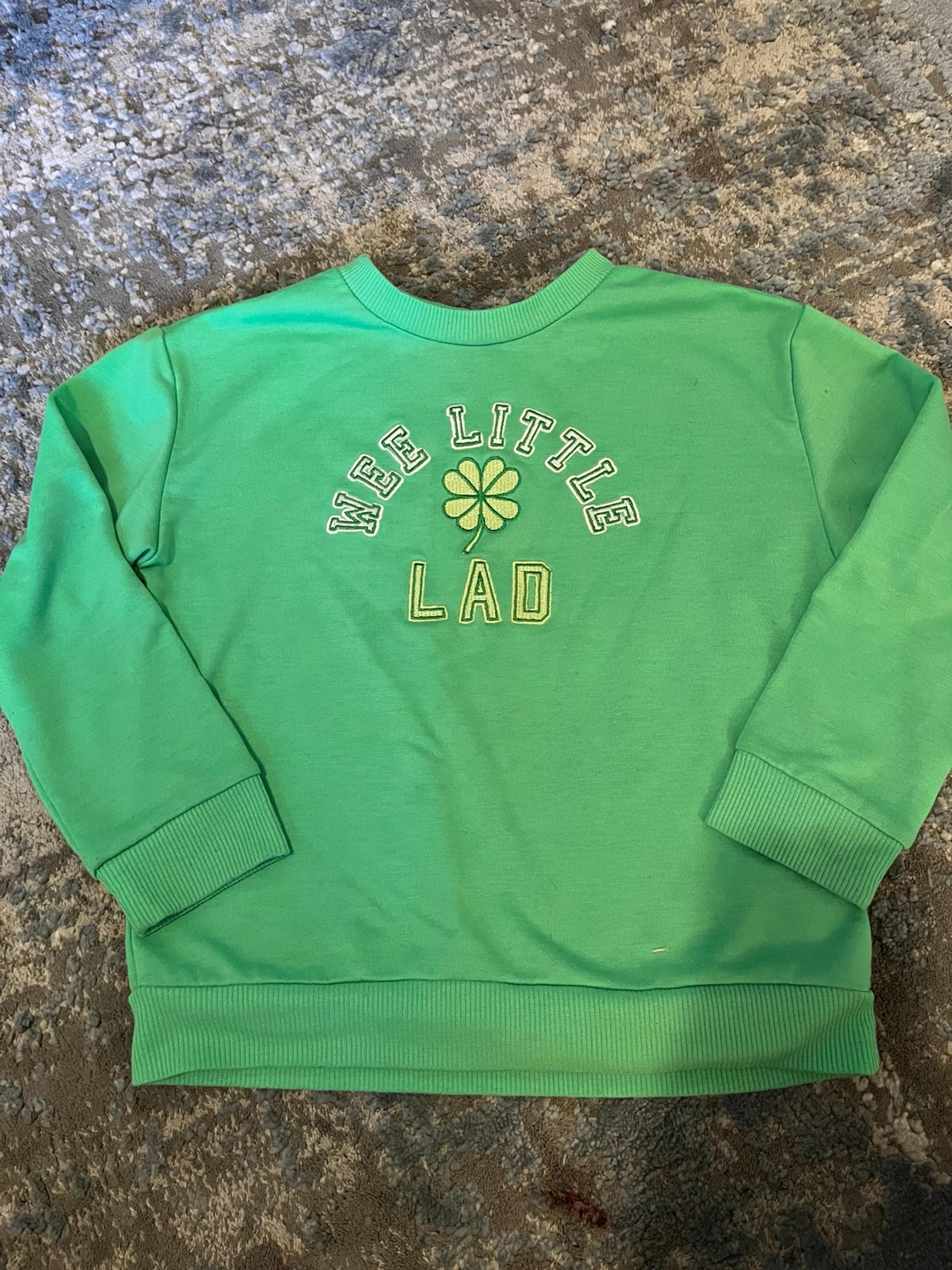 Wee little lad sweater