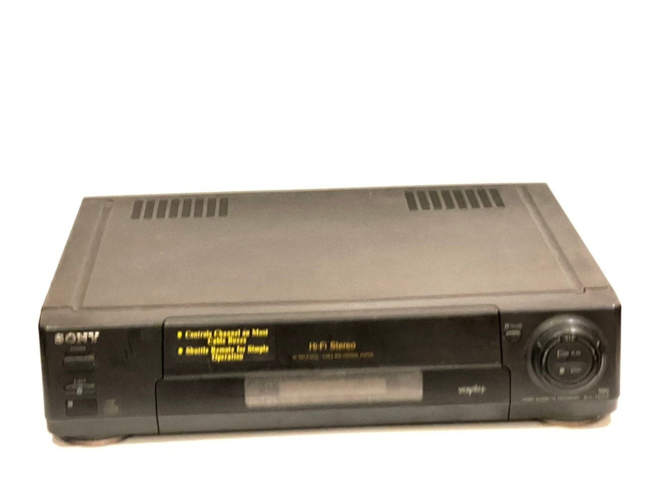 SONY VHS VIDEO CASSETTE RECORDER MODEL SVL-775HF