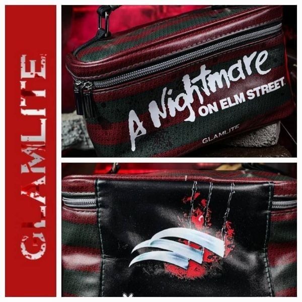 Glamlite X A Nightmare On Elm Street Makeup Bag