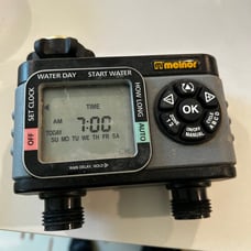 Automatic sprinkler water timer