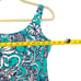 Lilly Pulitzer Eaton Montauk Seafoam Floral Tassel Hem Sundress Womens Size 2