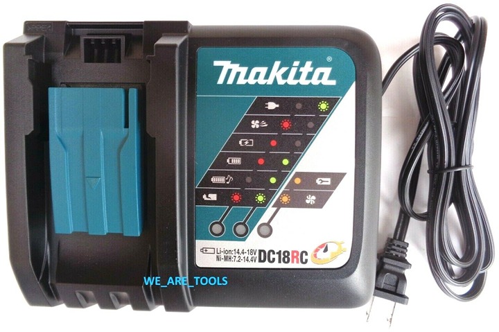 New Makita RAPID FAST 18 Volt Battery Charger DC18RC