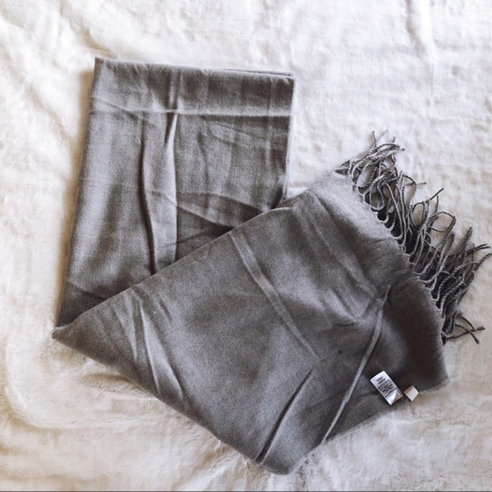 LOFT Gray Melange Scarf
