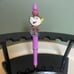 Beaded pen Beauty and the Beast inspired silicone focal set of 5 Belle Rose Cloc