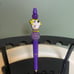 Beaded pen Beauty and the Beast inspired silicone focal set of 5 Belle Rose Cloc