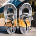 Powderidge 21 inch Snow Shoes Winter Walking Grey & Orange