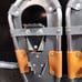 Powderidge 21 inch Snow Shoes Winter Walking Grey & Orange