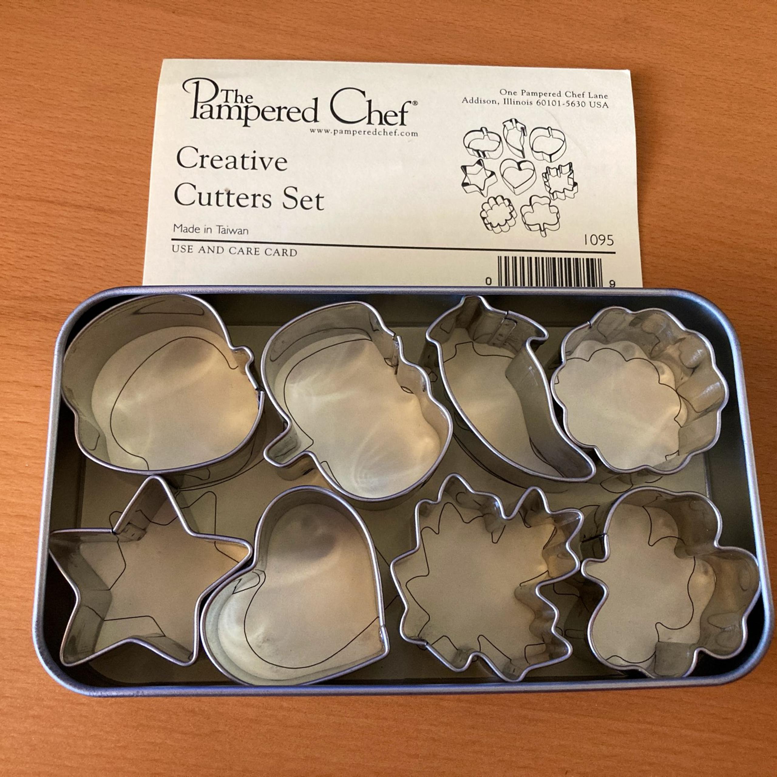 Pampered Chef Creative Cookie Cutters