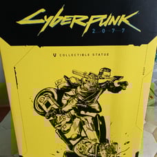 Cyberpunk 2077 statue