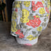 Hurley • Rose Floral Print Mini Shorts Cotton Green Blue Yellow Low Rise 7 Junio