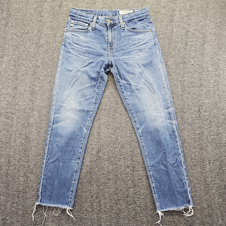AG Adriano Goldschmied Ex-Boyfriend Slouchy Jeans Women 24R Stretch Actual 27x26