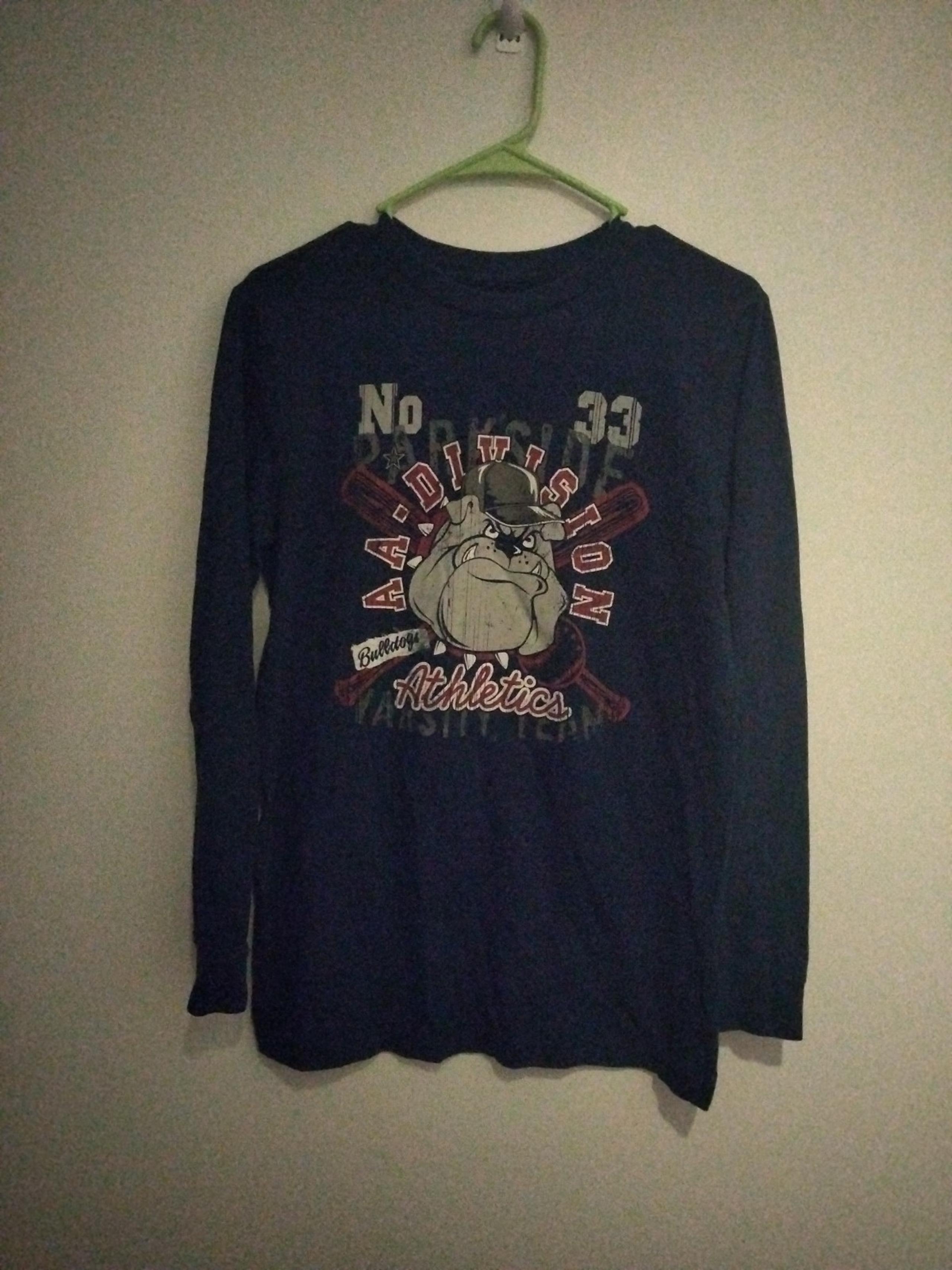 Boys bulldogs long sleeve T-shirt