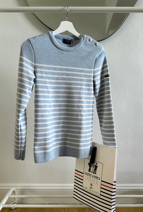 Saint James L'atelier wool striped jumper Size M - T 38 - New with tag !