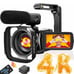 4K video camcorder